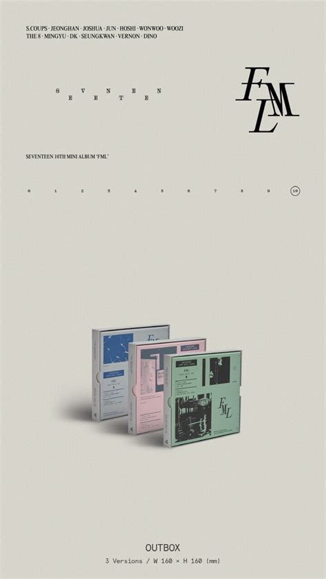 SEVENTEEN - 10TH MINI ALBUM 'FML' – Keautiful