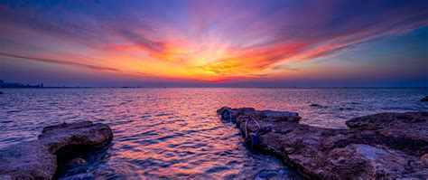 2560x1080 Resolution Mediterranean Sea Sunset 2560x1080 Resolution ...