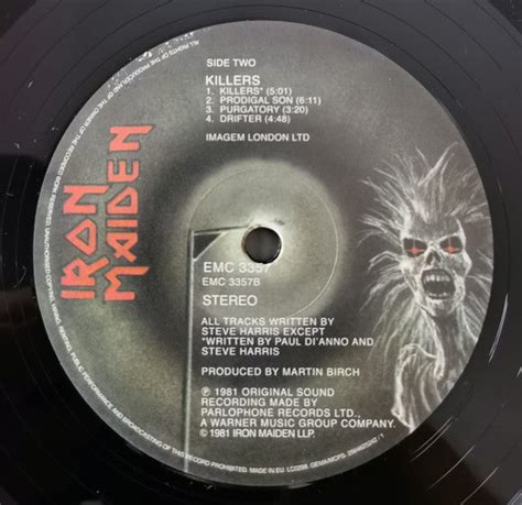 Iron Maiden ‎– Killers - Remastered! – Vinyl Pursuit Inc