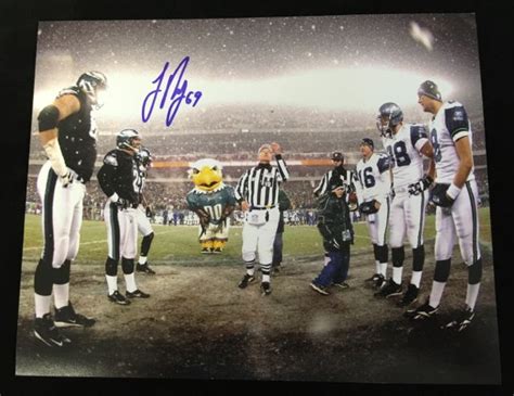 Philadelphia Eagles Jon Runyan Autographed Photo - Carls Cards & Collectibles