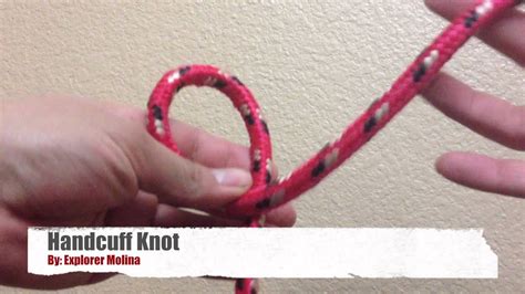 Handcuff knot - YouTube