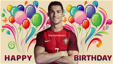 Cristiano Ronaldo Birthday Wishing | Cristiano ronaldo birthday ...