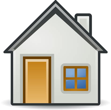 Free To Use Public Domain Houses Clip Art - Gambar Rumah Kartun Untuk Denah - Png Download ...