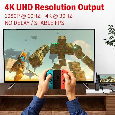 Switch Dock Charger Adapter for OLED Nintendo Switch, Portable ...