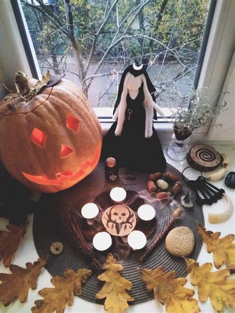 Samhain altar 2018 | Samhain altar, Samhain, Samhain decorations