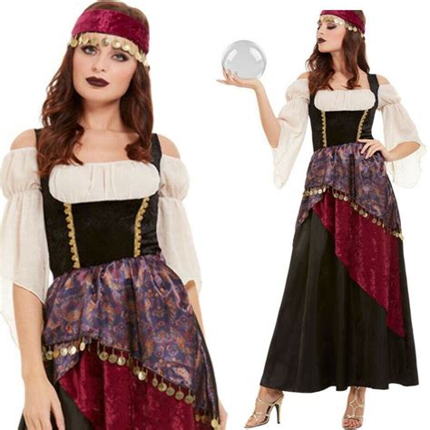 Women's Deluxe Fortune Teller Costume