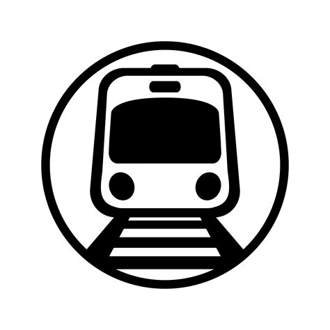 Subway Train Light Rail Car vector icon 550398 Vector Art at Vecteezy