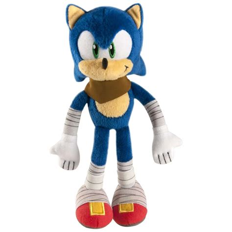 Sonic The Hedgehog Sonic Boom Sonic 8 Plush Mouth Closed TOMY, Inc ...