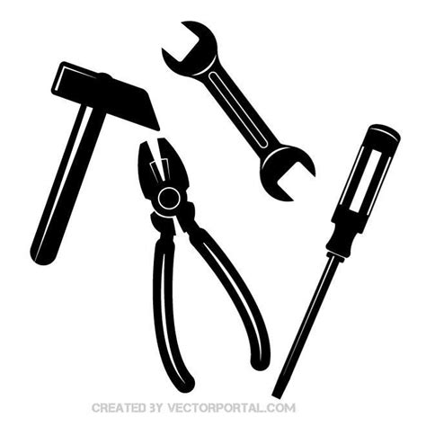 Mechanic Tools Vector at GetDrawings | Free download