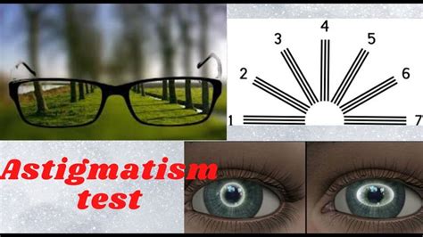 Astigmatism Test (2 test) | Astigmatism, Eye health, Test