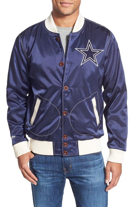 Dallas Cowboys Satin Varsity Jacket