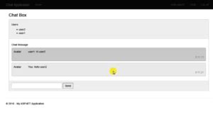 ASP.Net SignalR Real-Time Chat Application