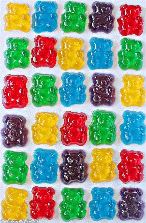 Make gummy bears at home! Only 3 ingredients needed! | From candy.about ...