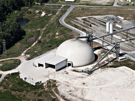 National Gypsum Plant - Gypsum Bulk Storage - United States - Dome Technology