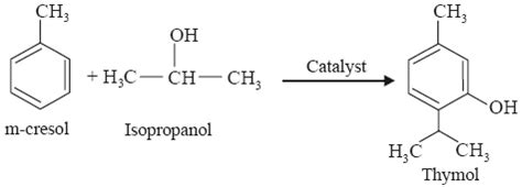 Thymol-Synonyms Thyme camphor; m-Thymol; 3-p-Cymenol; 3-Hydroxy-p-cymene