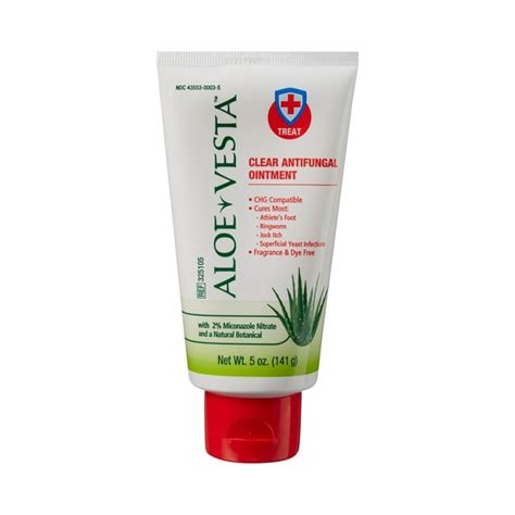 Aloe Vesta Clear Antifungal Ointment, 5 Oz. - Walmart.com