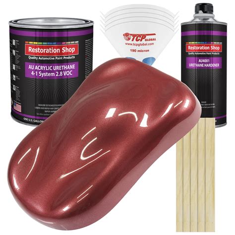 Restoration Shop Candy Apple Red Metallic Acrylic Urethane Auto Paint ...