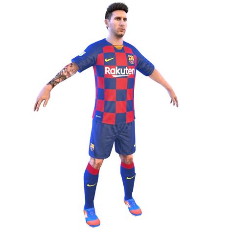 3D lionel messi model - TurboSquid 1478758