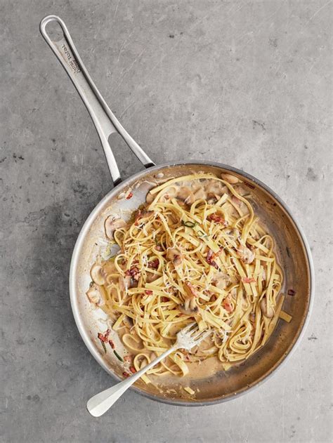 Mushroom carbonara | Jamie Oliver recipes