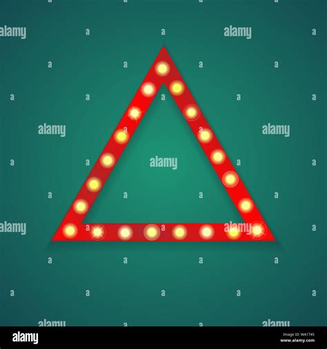 Empty red triangle for signage hi-res stock photography and images - Alamy