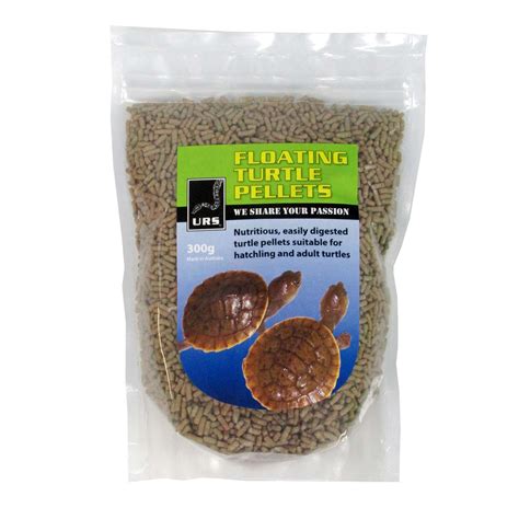 URS Floating Turtle Pellets Food For Hatchling And Adult Turtles 300g ...