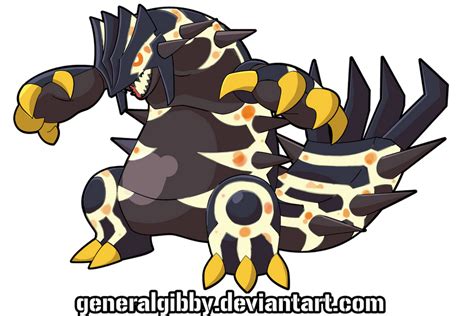 Shiny Primal Groudon by GeneralGibby on DeviantArt