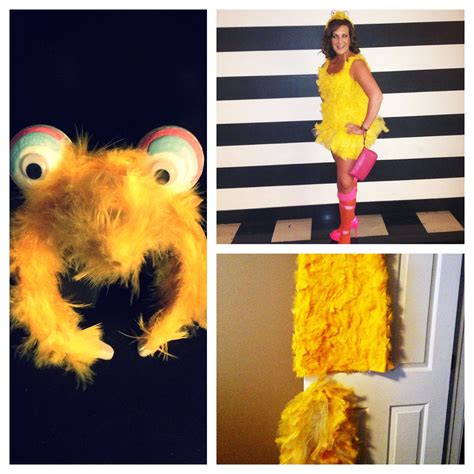 Big bird Halloween costume. Handmade | Big bird halloween costume, Big ...