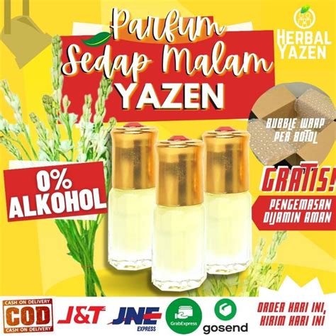 Jual Parfum Aroma SEDAP MALAM Original Non Alkohol 3ml 6ml 12ml Parfum ...