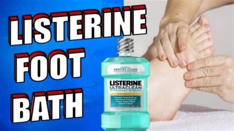 Listerine & Vinegar Foot Miracle Soak Recipe for Toenail Fungus, Dead Skin, Calluses & Cracked ...