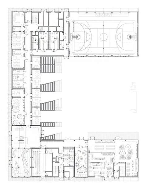 Gallery of School Architecture: 70 Examples in Plan and Section - 151 ...