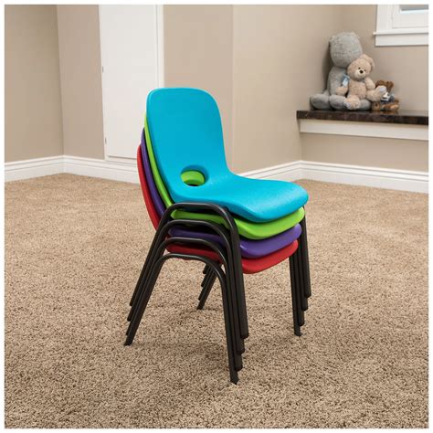 Lifetime Kids' Stackable Chair 2 Pack