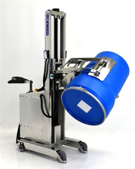 28599 Stainless Steel Drum Lifter for Sanitary Wash Down - Alum-a-Lift