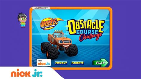 Blaze and the Monster Machines: 'Obstacle Course Challenge' Game Walkthrough | Nick Jr. Games ...