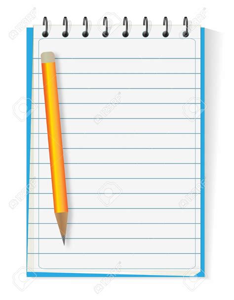 SPIRAL NOTEPAD CLIPART - 82px Image #19