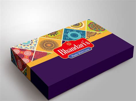 Sweets box packing design | traditional mithai box on Behance | Box ...