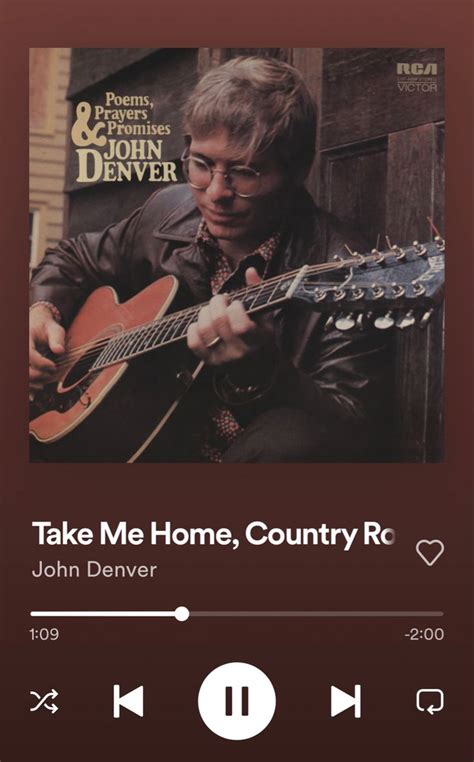 take me home, country roads - john denver | John denver country roads ...