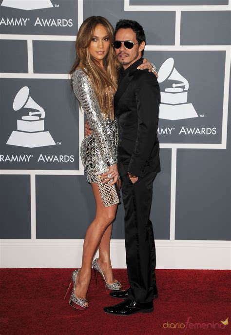 Jennifer Lopez y Marc Anthony en los Grammy 2011