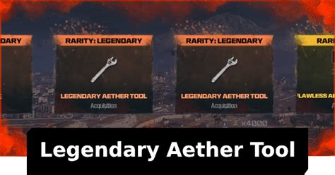 Rare Aether Tool Schematic Location How To Get Aether Blade