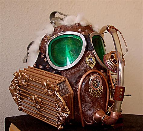 Steampunked gas mask 2 by Zoomwafflez on DeviantArt | Steampunk gas mask, Gas mask, Gas mask art