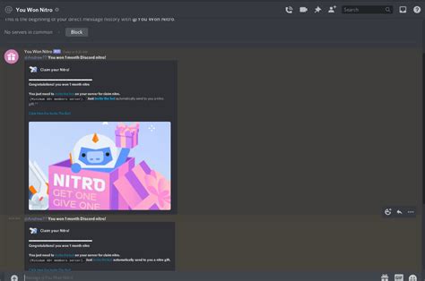 Fake Discord Nitro Servers & DM Bots : r/discordapp