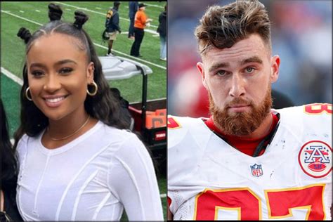 Chiefs Travis Kelce's Ex-Girlfriend Kayla Nicole Showed Up on The Field at Jets vs. Ravens Game ...