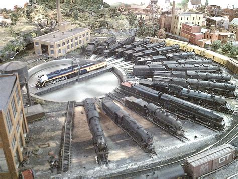 future-roundhouse.JPG 3,300×2,485 pixels | Ho model trains, Model train ...