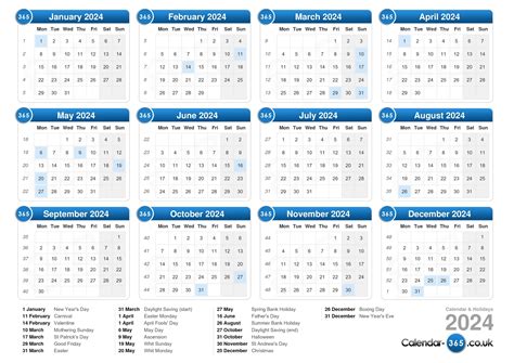 Printable 2024 Calendar One Page - Printable Calendar 2023