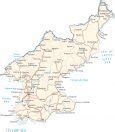 North Korea Map and Satellite Imagery - GIS Geography