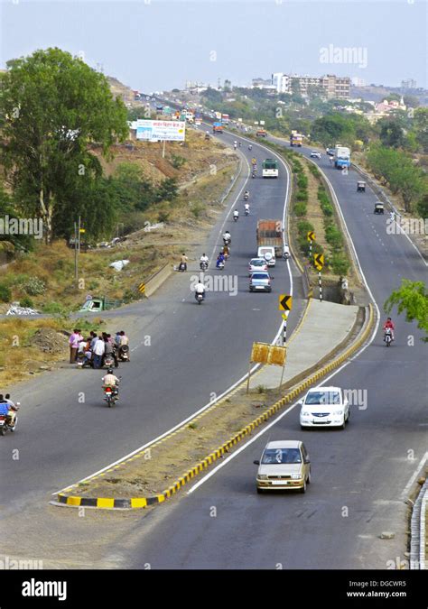 Far bypass road (Mumbai-Banglore National Highway) going towards Katraj ...