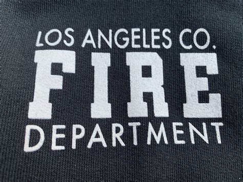 Los Angeles County Fire Department Duty T Shirt – LA FIRE SHIRT GUY