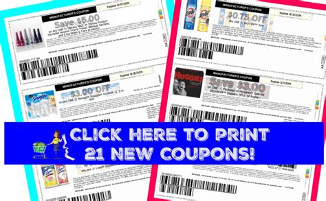 21 New Printable Coupons - My Publix Coupon Buddy