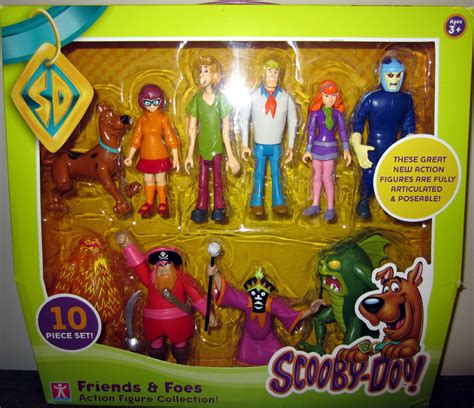 Scooby-Doo Friends Foes 10-Pack Action Figures Collection