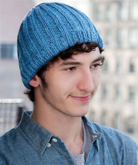 Men’s Knit Hat Pattern | A Knitting Blog