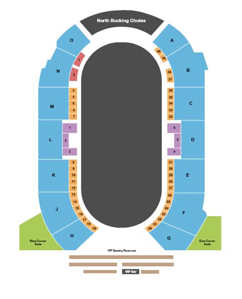 Cowtown Coliseum Seating Chart & Seat Map